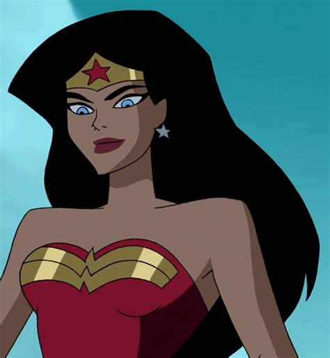 wonder woman cartoon gif|More.